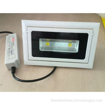 30W Indoor COB Down Light Angle Dimmable 3 Years Warranty